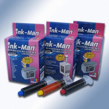 Ink-Man refill kits for Canon inkjet printers