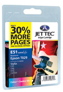 JetTec Compatible Inkjet Cartridge, Specifically tailored inks designed for brilliant photos and fantastic presentations.Unique award winning cartridge design