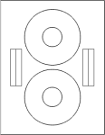 NEATO CD Labels compatible template format 