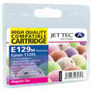 Jettec Magenta T1293 Compatible Epson Stylus Office Stylus SX525WD / SX620FW / Stylus Office BX42WD / BX320FW / BX525WD / BX625FWD / BX925FWD